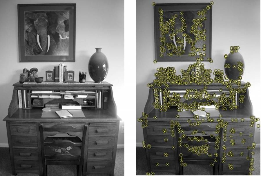 feature detection and matching for image recognition