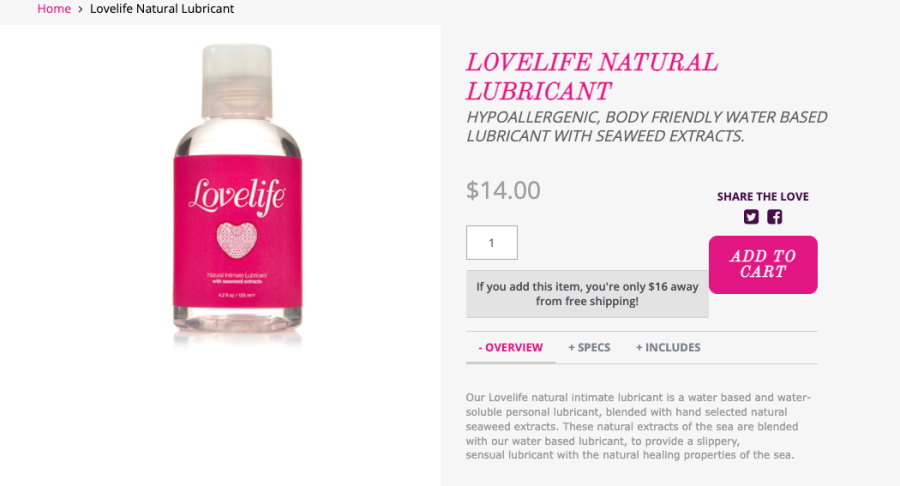 Lovelife Natural Lucricant