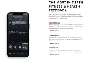 Whoop in-depth fitness