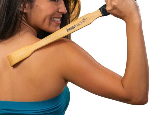 Bearback bamboo scratcher