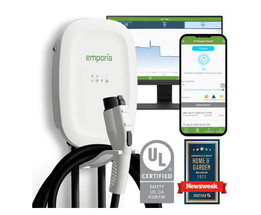 EMPORIA EV CHARGER WHITE
