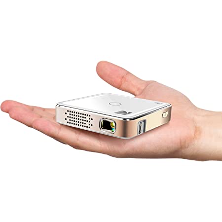 Kodak Ultra Mini Portable Projector - HD 1080p Support LED DLP Rechargeable Pico Projector - 100" Display, Built-in Speaker - HDMI, USB and Micro SD - Compatible with iPhone iPad, Android Phones