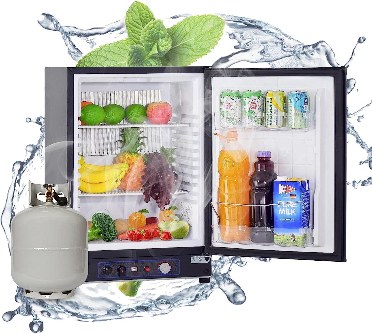 Smad Propane Mini Fridge for Semi Truck