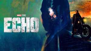 A promotional image for Echo, the new Marvel series coming to Disney Plus