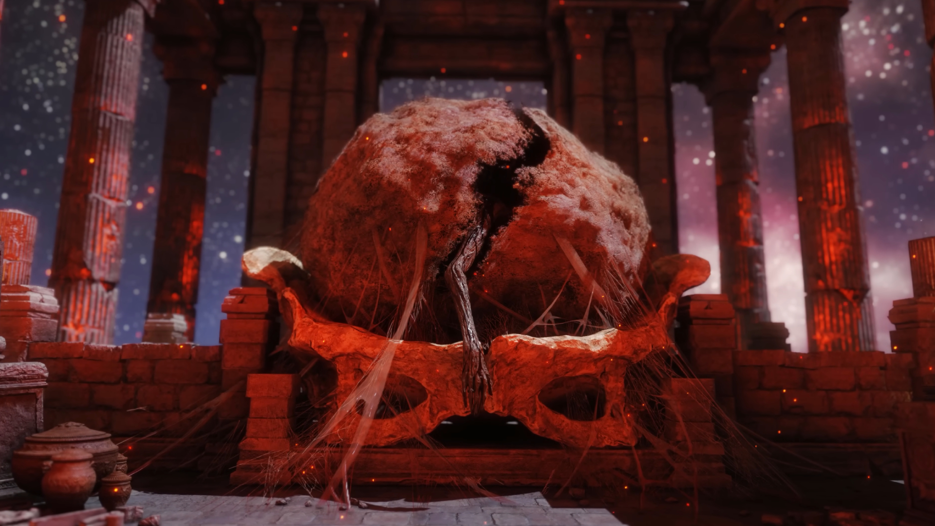 Miquella's cocoon in Elden Ring Shadow of the Erdtree