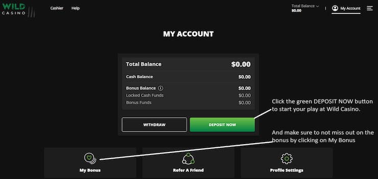 Step 4 - Make a Deposit and Claim the Bonus