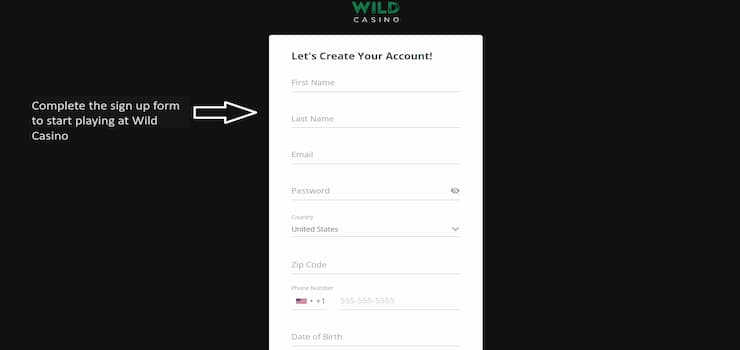 Step 2 - Fill in The Quick Thirty-Second Sign-Up Form