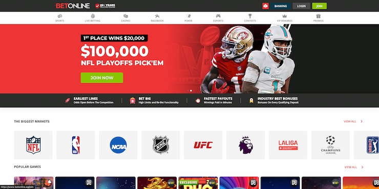 BetOnline Sports Betting
