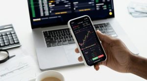 A person using Railbird's interface. CFTC grants Railbird and QC clearing narrow no-action relief for event contracts