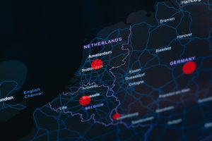 Map outline of the Netherlands / The Kansspelautoriteit (KSA) has raised concerns over the risk analysis process for online gambling in the Netherlands, following a report that it sanctioned.