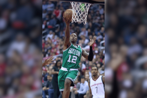 Miami Heat guard Terry Rozier 'arrested by FBI' amid illegal gambling probe as career earnings top $160M. The NBA has issued an urgent memo to all 30 teams stressing that “more can be done” to protect the integrity of the game, following the gambling scandal that has rocked the league. A basketball player in a green Boston Celtics uniform, wearing number 12, drives to the basket for a layup during a game against the Washington Wizards.