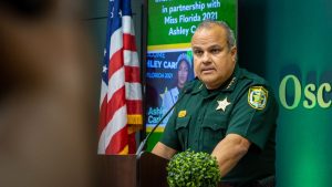 Suspended Osceola County Sheriff Marcos Lopez / Court records have revealed that a key witness has been arrested in the high-profile illicit gambling case involving Osceola County Sheriff Marcos Lopez. 