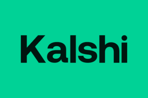 Green background with Kalshi logo in the middle in black. Judge denies injunction as California Tribes' case against Kalshi falters. Federal judge denies Kalshi's motion to continue in Nevada. Kalshi granted temporary restraining order against Tennessee Sports Wagering Council after cease and desist